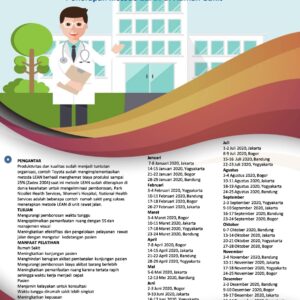 Penerapan Metode LEAN di Rumah Sakit :  (8-9 Desember 2022,Bandung) (15-16 Desember 2022,Semarang)