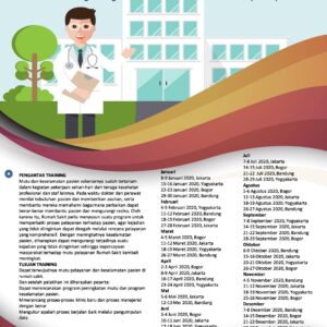 Training Peningkatan Mutu dan Keselamatan Pasien (PMKP) Terbaru : (8-9 Desember 2022,Bandung) (15-16 Desember 2022,Semarang)